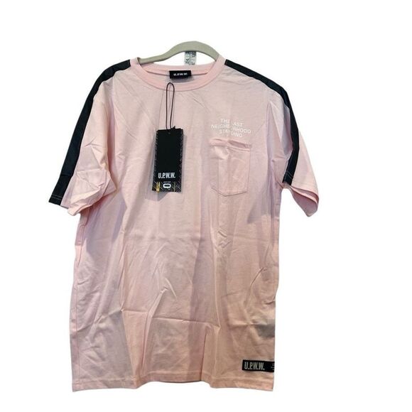 U.P.W.W. Graphic T-Shirt Unique Pink Men’s Sz.S NWT - Picture 2 of 6